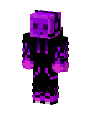 Purple Hero skin, 3D preview