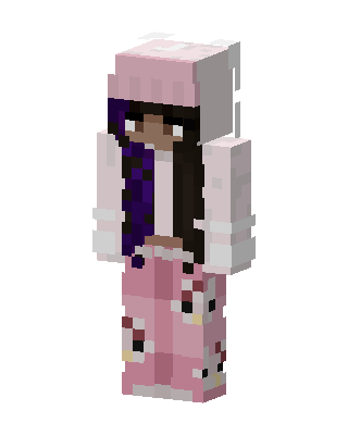 Pink Kitty Pajamas skin, 3D preview