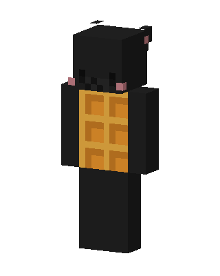 Black Animal skin, 3D preview