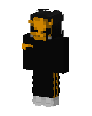 Golden Mask Tracksuit Minecraft skin