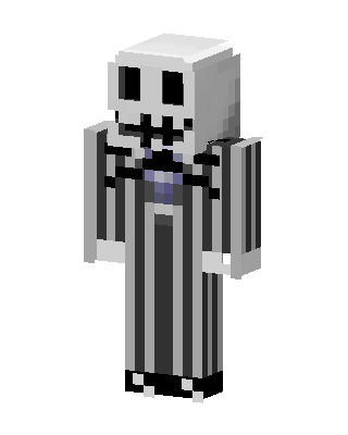 Jack Skellington skin, 3D preview