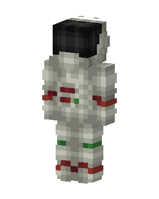Astronaut skin, 3D preview