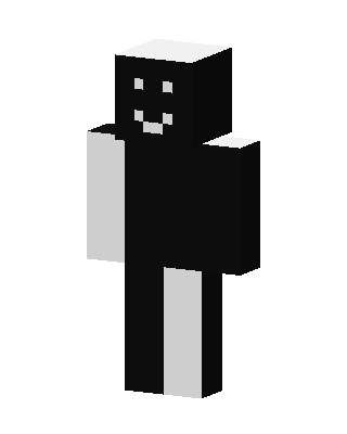 Smiley Shadow skin, 3D preview
