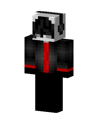 Panda Hoodie skin, 3D preview