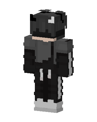 Shadow Hoodie skin, 3D preview