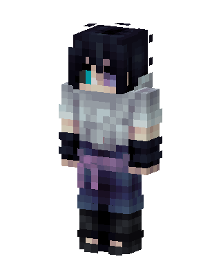 Sasuke Uchiha skin, 3D preview