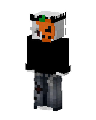 Black Holiday Boy skin, 3D preview