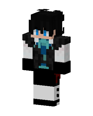 Shadow Scarf Boy Minecraft skin
