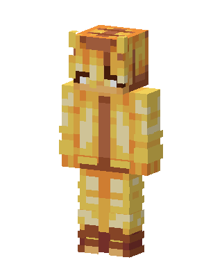 Honey Golem skin, 3D preview
