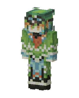 Green Soldier Boy skin, 3D preview