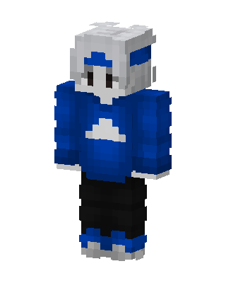 Blue Player Boy Minecraft blue skin