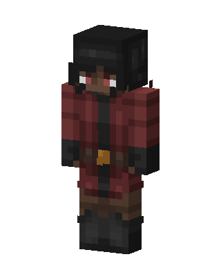 Crimson Wanderer Minecraft skin