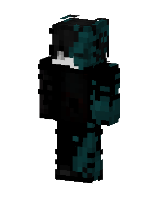 Teal Shadow skin, 3D preview