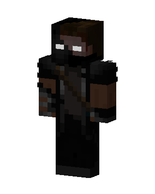 Shadow Assassin skin, 3D preview