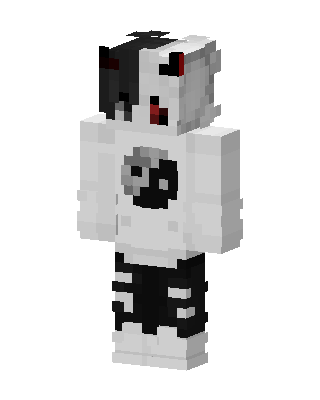 White Animal skin, 3D preview