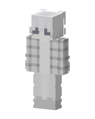 White Mob skin, 3D preview