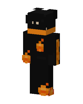 Pumpkin Shadow skin, 3D preview