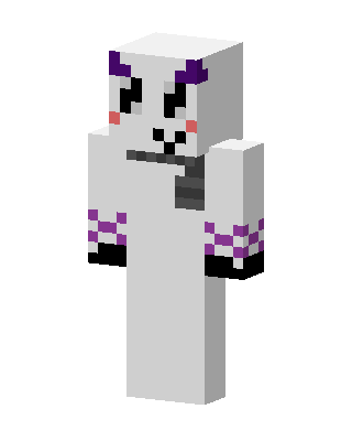 Ghost Cat skin, 3D preview