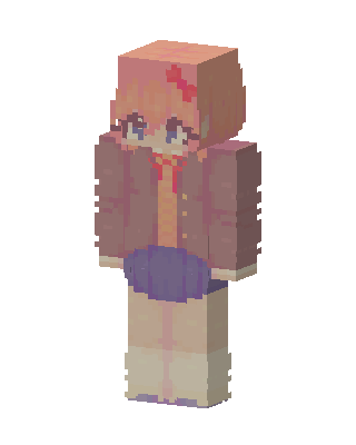 Pink Cutie Girl Minecraft pink skin