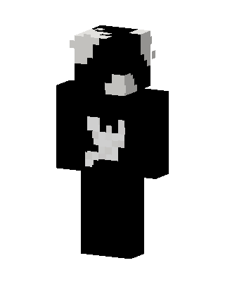 Black Villain Boy Minecraft black skin