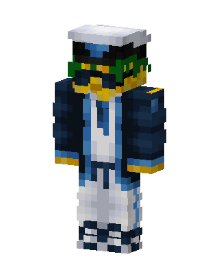 Blue Gamer Boy Minecraft skin