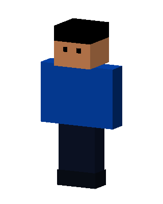 Blue Player Boy Minecraft blue skin