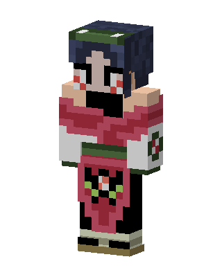 Kimono Girl Minecraft cute skin