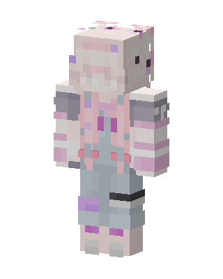 Pastel Bear Girl Minecraft skin