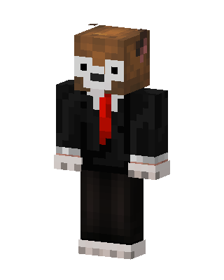 Suited Monkey skin, 3D preview