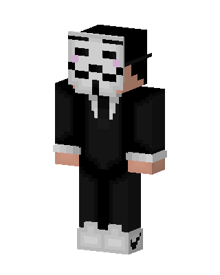 Masked Suit Guy Minecraft skin