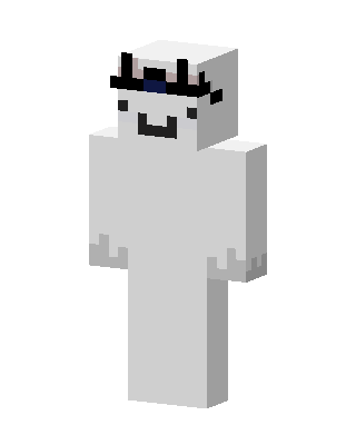 Flower Crown Ghost skin, 3D preview