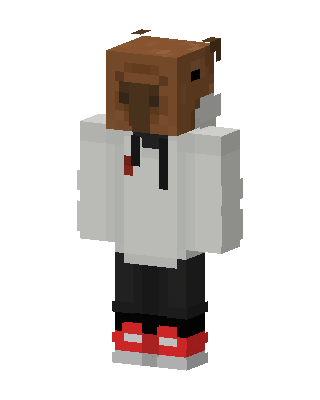 Hoodie Bear skin, 3D preview