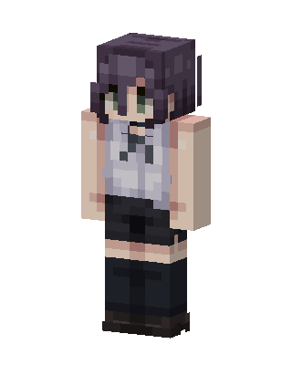 Dark Haired Girl Minecraft skin