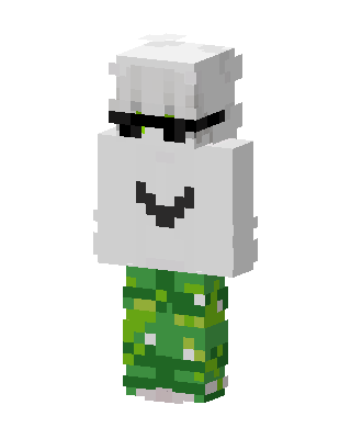 Camo Hoodie Kid skin, 3D preview