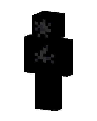 Cracked Obsidian skin, 3D preview