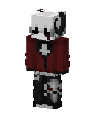 White Hero skin, 3D preview
