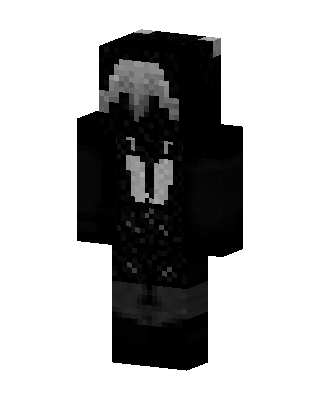 Shadow Hood Minecraft goth skin