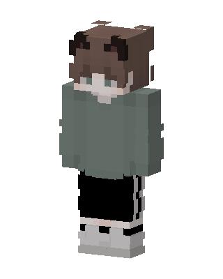 Sage Hoodie Bear skin, 3D preview