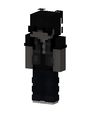Biker Vest skin, 3D preview