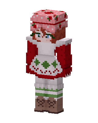 Strawberry Shortcake Minecraft skin