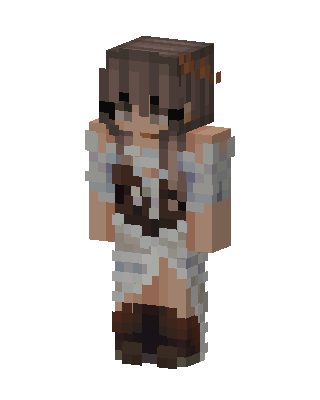 Rustic Maiden skin, 3D preview