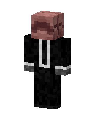 Black Suit Boy skin, 3D preview