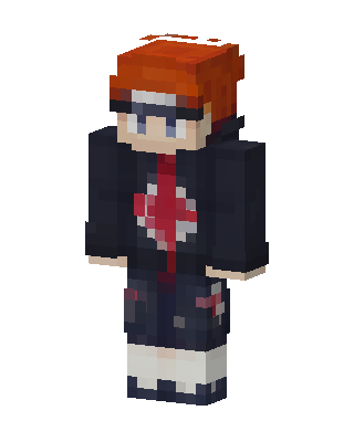 Black Student Boy skin, 3D preview