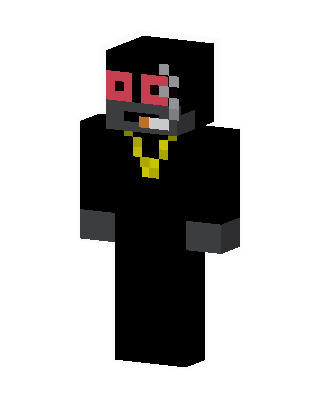 Gold Chain Bandit skin, 3D preview