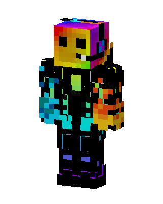Neon Prism skin, 3D preview