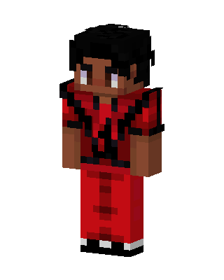 Red Player Boy skin, 3D preview