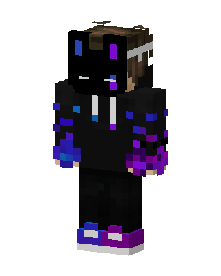 Galaxy Enderhood Minecraft skin
