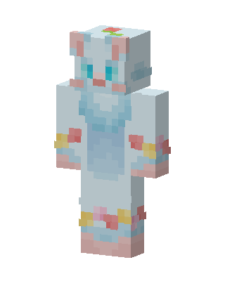 White Animal Girl Minecraft white skin