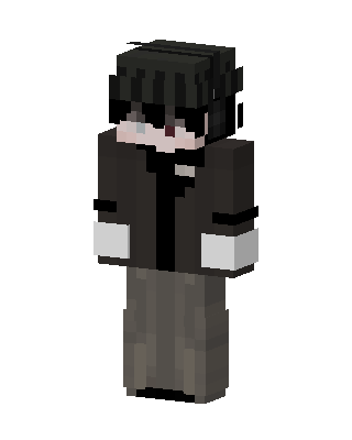 Dark Coat Boy Minecraft skin