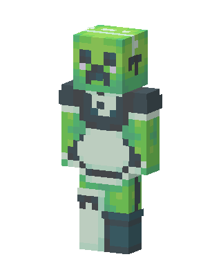 Creeper Maid Minecraft skin